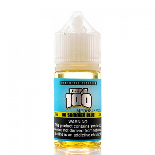 OG Summer Blue Salt - Keep It 100 E-Juice