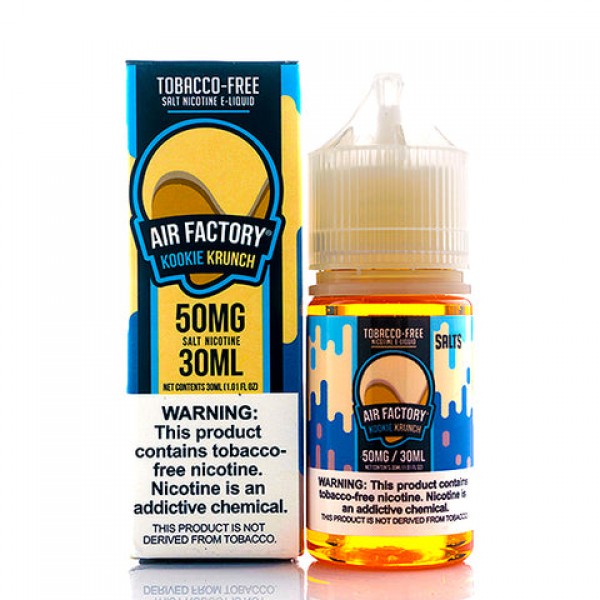 Kookie Krunch Salt - Air Factory E-Juice [Nic Salt...