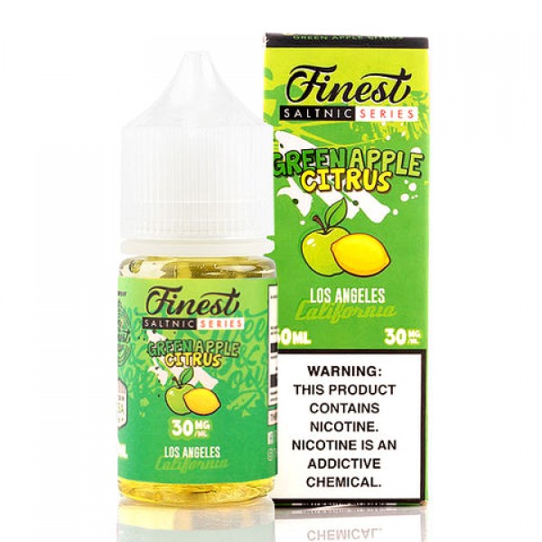 Green Apple Citrus Salt- The Finest E-Juice [Nic Salt Version]