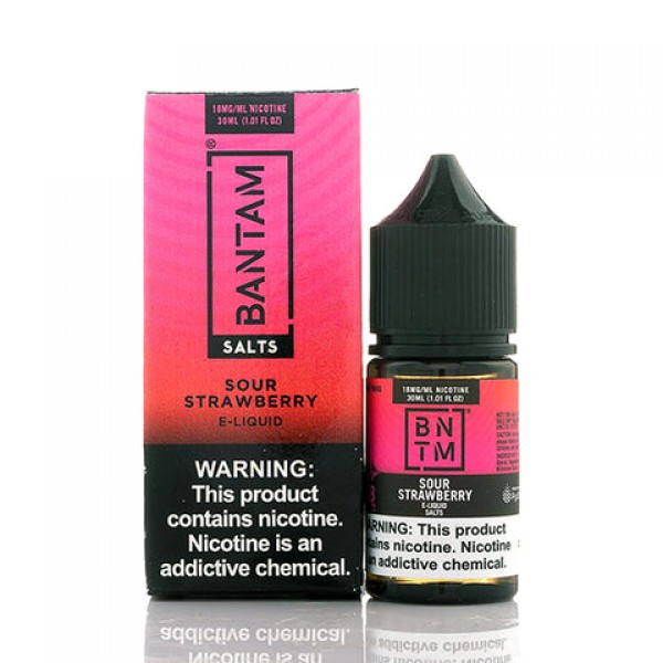 Sour Strawberry Salt - Bantam E-Juice