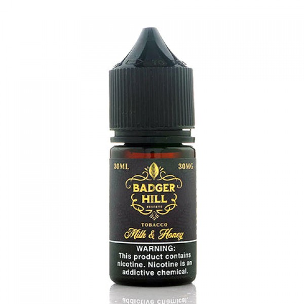 Milk & Honey Salt - Badger Hill Reserve E-Juice