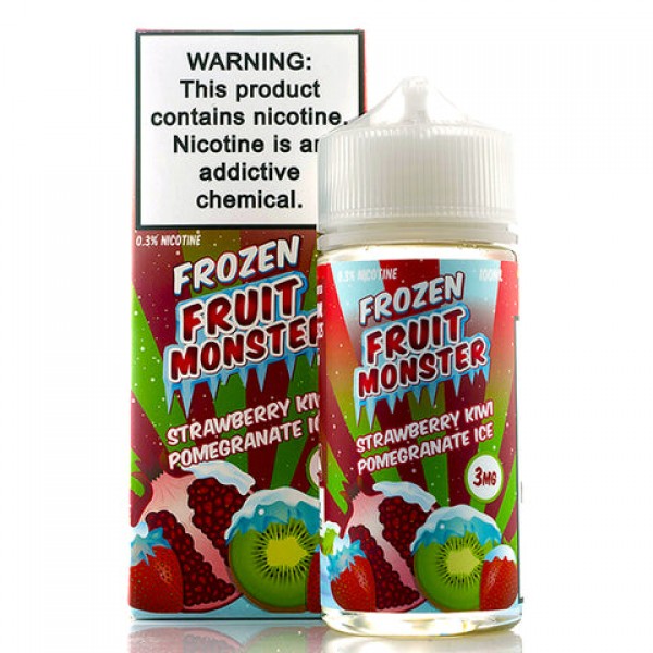 Strawberry Kiwi Pomegranate Ice - Fruit Monster E-...