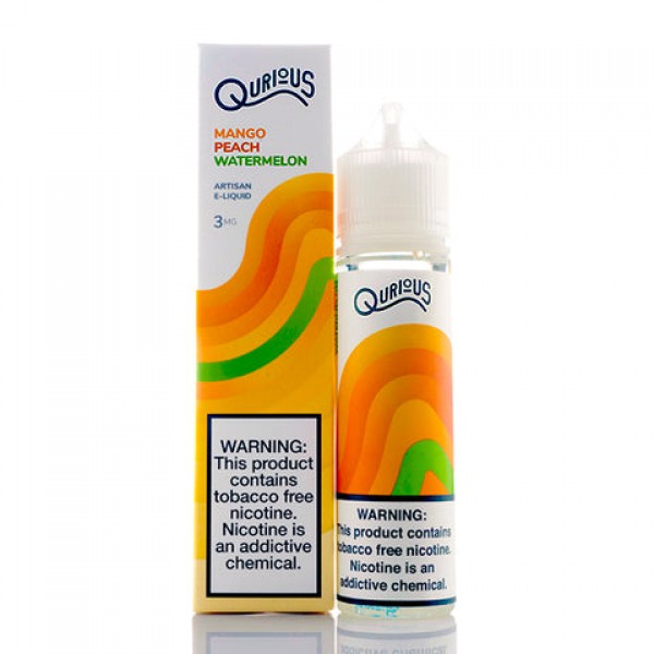 Mango Peach Watermelon - Qurious E-Juice (60 ml)