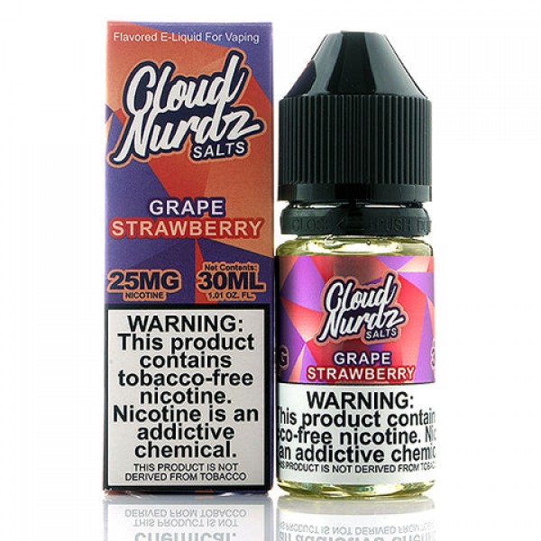 Grape Strawberry Salt - Cloud Nurdz E-Juice