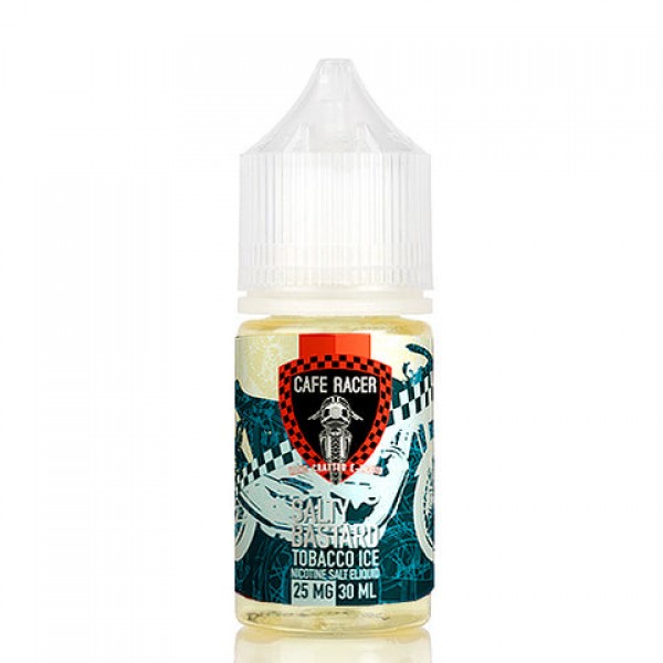 Salty Bastard Tobacco Ice - Cafe Racer E-Juice [Na...