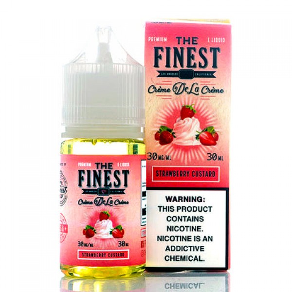 Strawberry Custard Salt - The Finest E-Juice