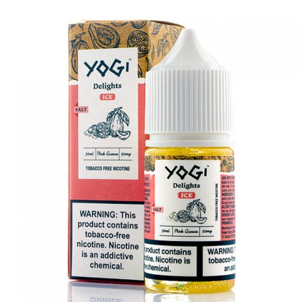 Pink Guava Ice Salt - Yogi Delights E-Juice [Nic S...