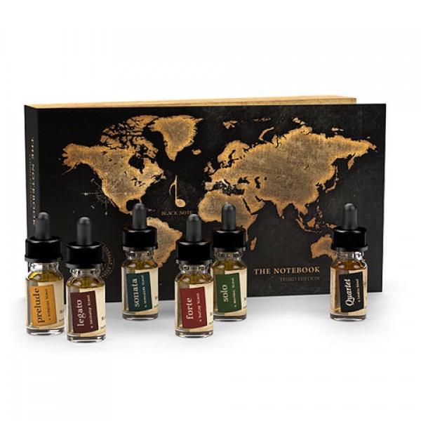 The Notebook - Black Note E-Juice [Naturally-Extracted] Sample Pack