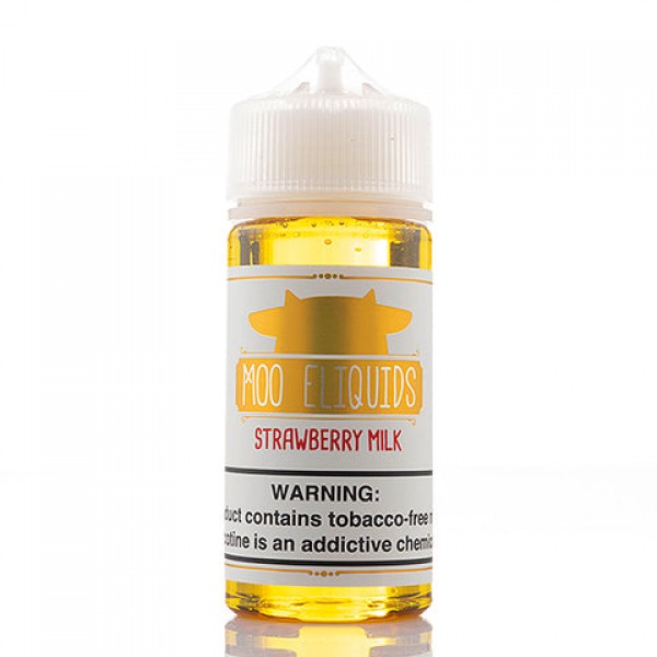 Strawberry Milk - Moo E-Liquids (100 ML)