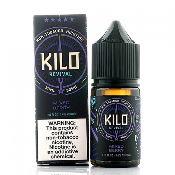 Mixed Berries Salt- Kilo E-Juice