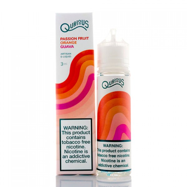 Passion Fruit Orange Guava - Qurious E-Juice (60 m...