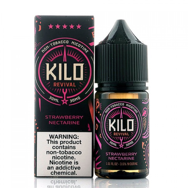 Strawberry Nectarine Salt- Kilo E-Juice