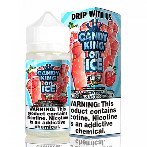 Strawberry Rolls on Ice - Candy King E-Juice (100 ...