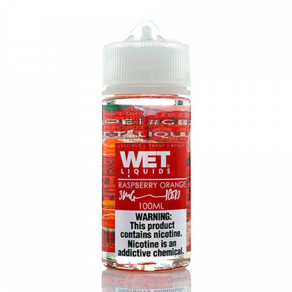 Raspberry Orange Iced - Wet Liquids E-Juice (100 m...
