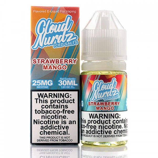 Strawberry Mango Iced Salt - Cloud Nurdz E-Juice