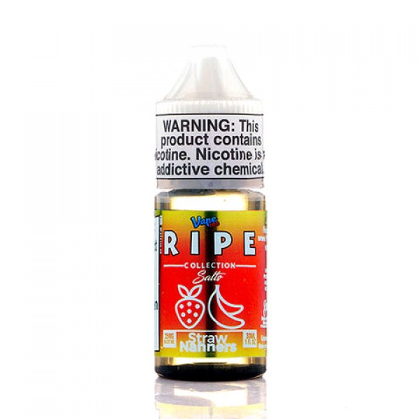 Straw Nanners Salt - Ripe Collection E-Juice [Nic ...