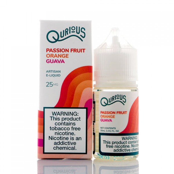 Passion Fruit Orange Guava Salt - Qurious E-Juice