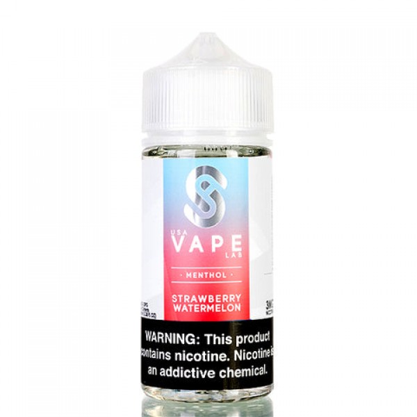 Strawberry Watermelon (Ice) - USA Vape Lab E-Juice...