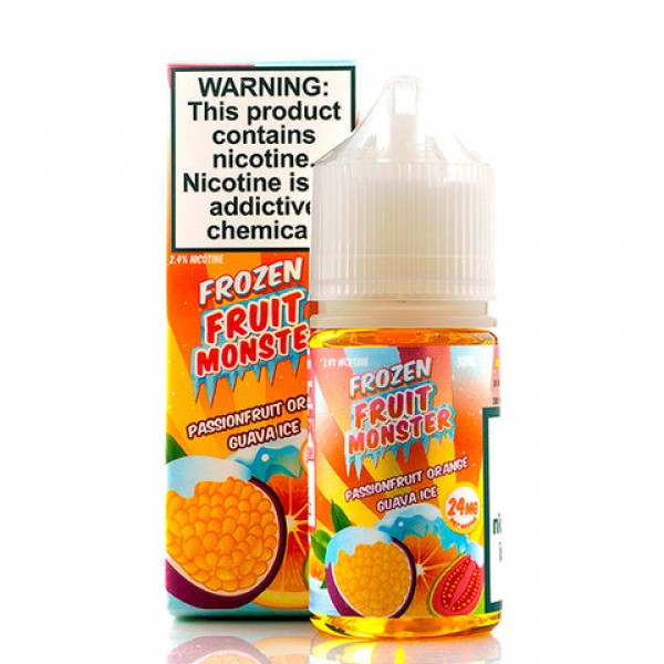 Passion Fruit Orange Guava Ice Salt - Fruit Monste...