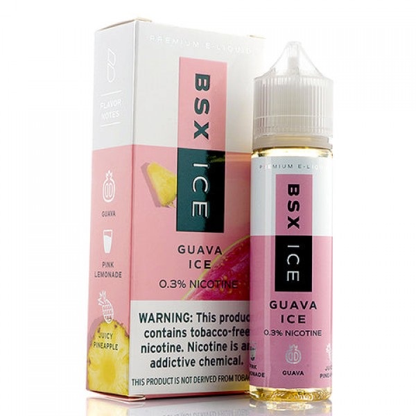 Guava Ice - Glas BSX Ice E-Juice (60 ml)