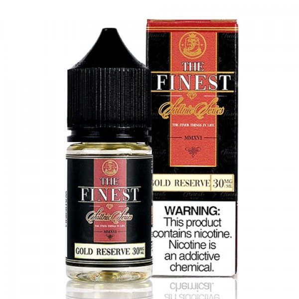 Gold Reserve Salt- The Finest E-Juice [Nic Salt Version]