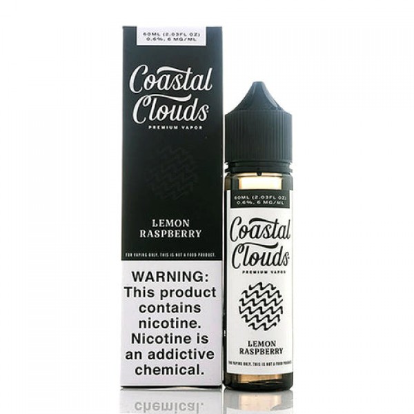 Lemon Raspberry - Coastal Clouds E-Juice (60 ml)