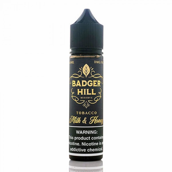 Milk & Honey - Badger Hill Reserve E-Juice (60 ml)