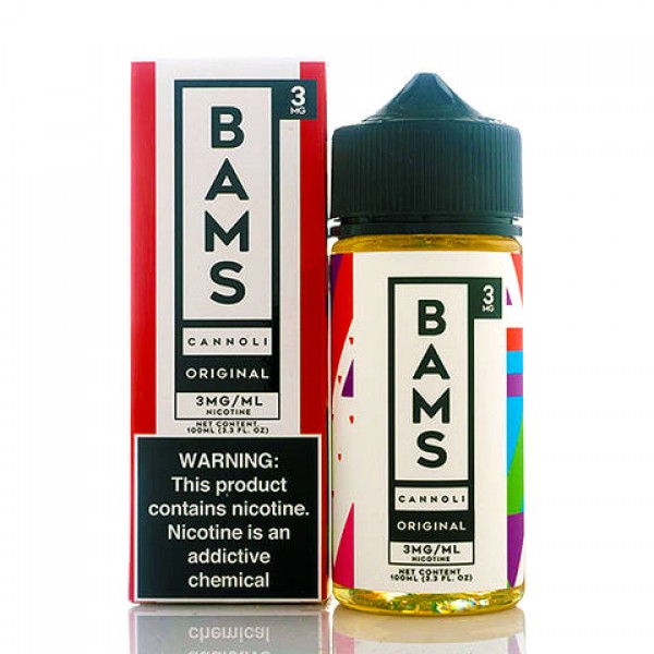 Original Cannoli - Bam's Cannoli E-Juice (100 ...