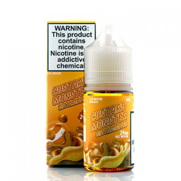 Butterscotch Salt - Custard Monster E-Juice