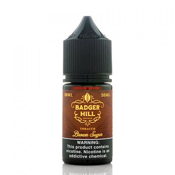 Brown Sugar Salt - Badger Hill Reserve E-Juice