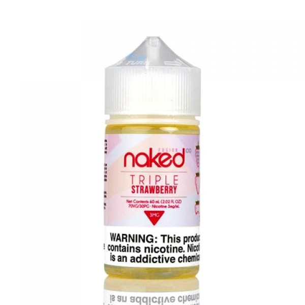 Triple Strawberry (Yummy Strawberry) - Naked 100 E...