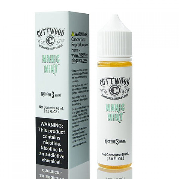 Manic Mint - Cuttwood Reimagined Series E-Liquid (60 ml)