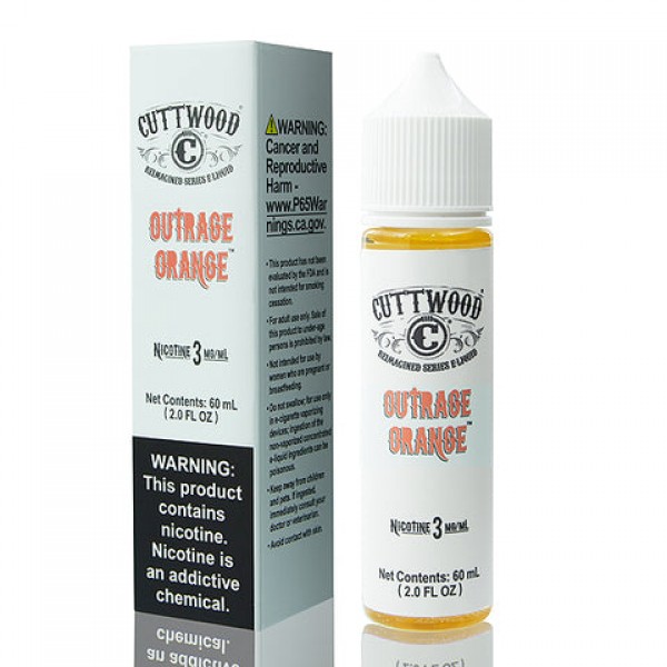 Outrage Orange - Cuttwood Reimagined Series E-Liqu...