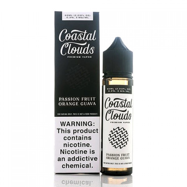 Passion Fruit Orange Guava - Coastal Clouds E-Juic...