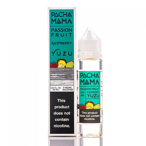 Passion Fruit Raspberry Yuzu - Pachamama E-Juice (...