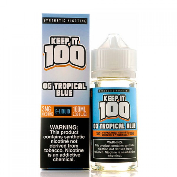 OG Tropical Blue - Keep It 100 E-Juice