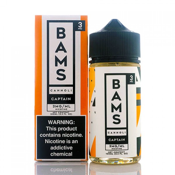 Captain Cannoli - Bam's Cannoli E-Juice (100 m...