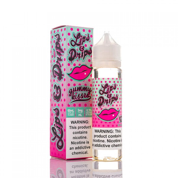 Gummy Kisses - Lips & Drips E-Juice (60 ml)