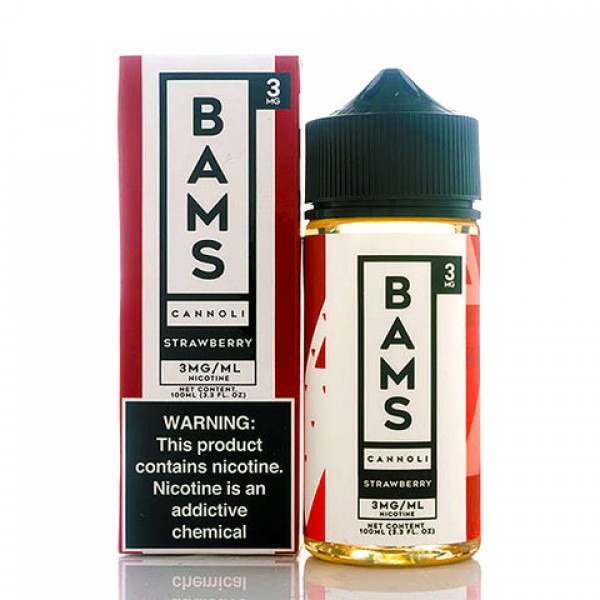 Strawberry Cannoli - Bam's Cannoli E-Juice (10...