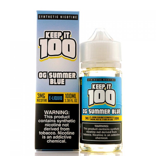 OG Summer Blue - Keep It 100 E-Juice