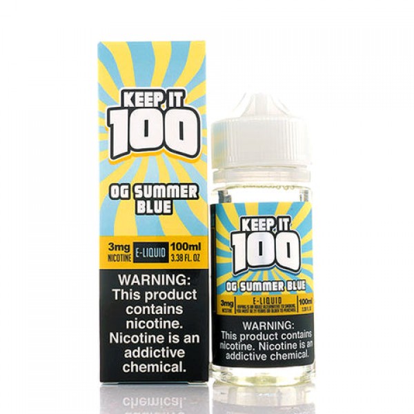 OG Summer Blue - Keep It 100 E-Juice