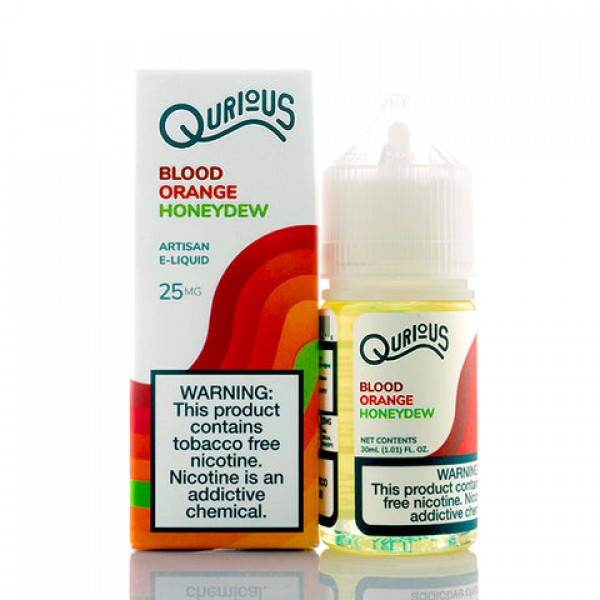 Blood Orange Honeydew Salt - Qurious E-Juice