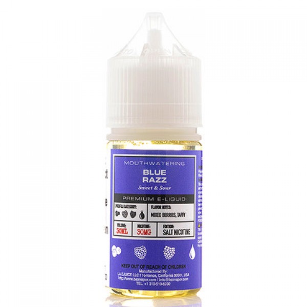 Blue Razz Salt - Glas Basix E-Juice