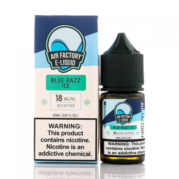 Blue Razz Ice Salt - Air Factory E-Juice [Nic Salt...