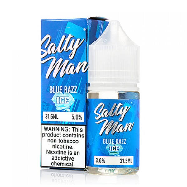 Blue Razz Ice - Salty Man E-Juice