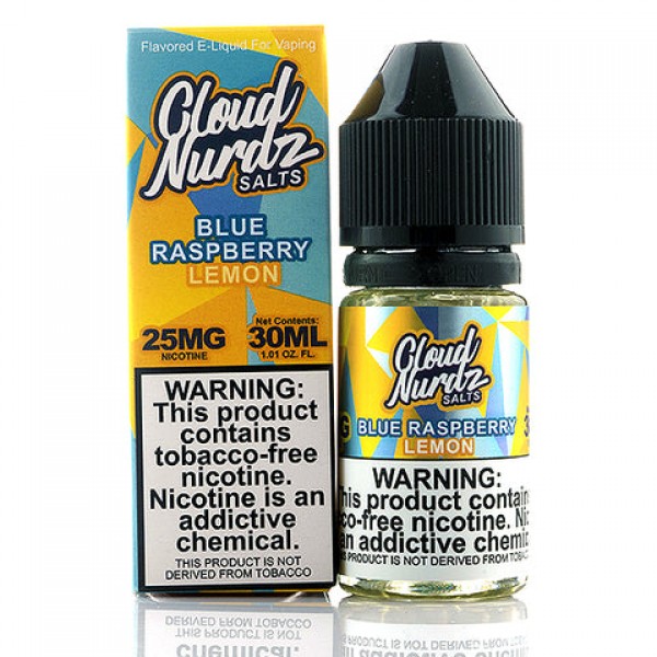 Blue Raspberry Lemon Salt - Cloud Nurdz E-Juice