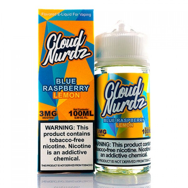 Blue Raspberry Lemon - Cloud Nurdz E-Juice (100 ml...