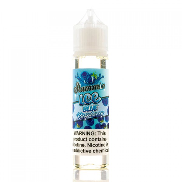 Blue Raspberry Ice - Slammin E-Juice (60 ml)