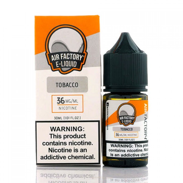 Tobacco Salt - Air Factory E-Juice [Nic Salt Versi...