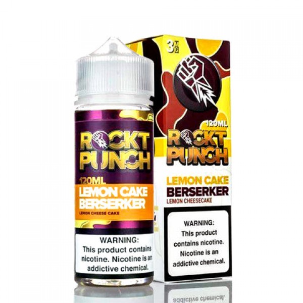 Lemon Cake Berserker - Rockt Punch E-Juice (120 ml...